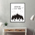 Adventure Is Out There Canvas Painting Poster