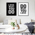 Do What You Love Minimalist Motivational Poster